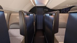 Cabina first class A380 British Airways